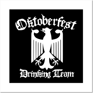 Oktoberfest Drinking Team Posters and Art